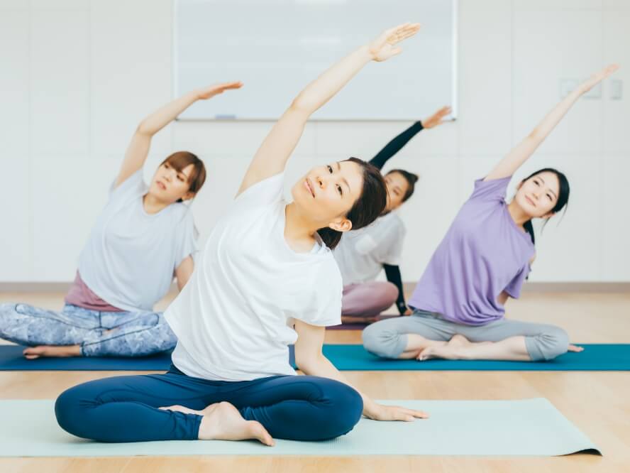 マットピラティスレッスン写真